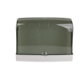 Cosmetics Storage Box Dust Proof Wall Mounted Makeup Organizer Punch Free Skin Care Product Rack for Bathroom White