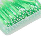 60Pcs Interdental Brush Practical Slim Braces Cleaner with PP Handle for Adults Children Orthodontic Care Green