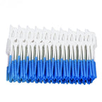 Interdental Brush Disposable Soft Dental Cleaning Floss Toothpicks for Oral Care Adults Children 160pcs Blue
