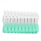Interdental Brush Disposable Soft Dental Cleaning Floss Toothpicks for Oral Care Adults Children 160pcs Green