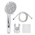 Handheld Shower Head Female Male Thread G1/2 Supercharged Punching Free Wall Mount Shower Head for Bathroom