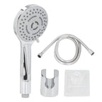 Handheld Shower Head Female Male Thread G1/2 Supercharged Punching Free Wall Mount Shower Head for Bathroom