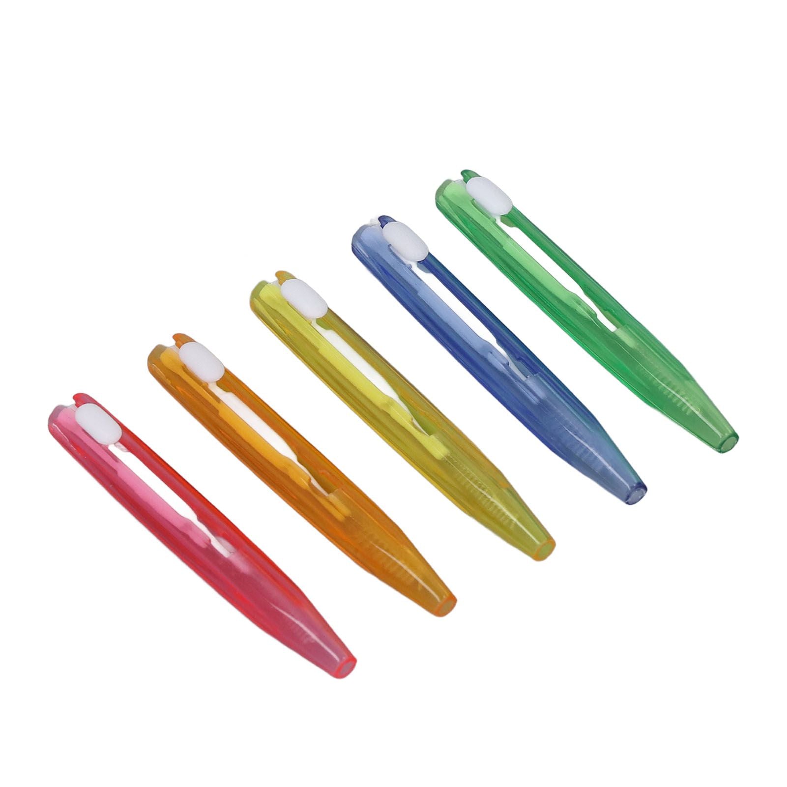 60Pcs Interdental Brush Floss Interdental Cleaning Brush with PP Handle for Adults Children Oral Care