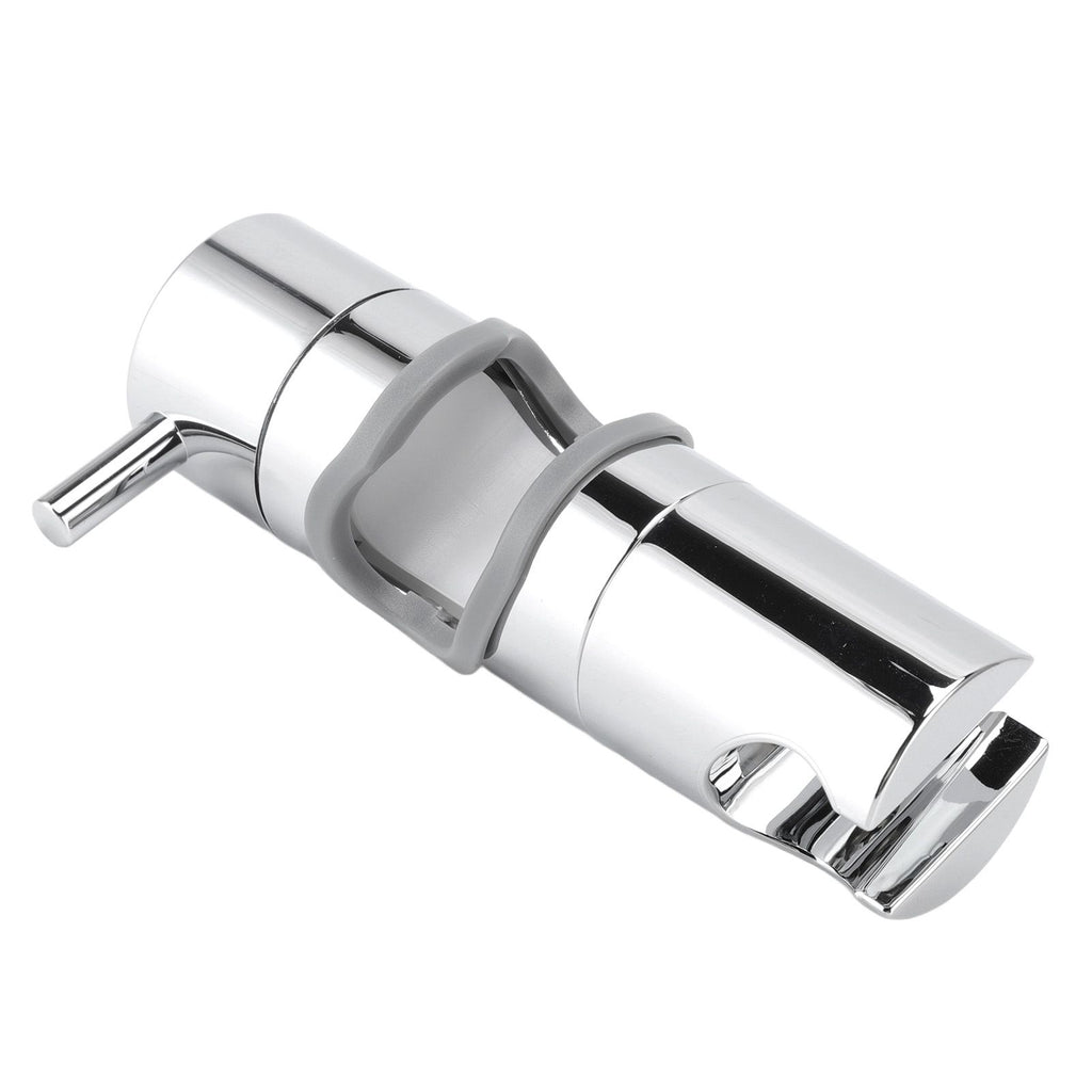 Shower Head Holder ABS Chromeplate Adjustable Anti Slip Shower Slide Rail Bar Holder for Bathroom