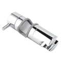 Shower Head Holder ABS Chromeplate Adjustable Anti Slip Shower Slide Rail Bar Holder for Bathroom
