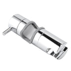 Shower Head Holder ABS Chromeplate Adjustable Anti Slip Shower Slide Rail Bar Holder for Bathroom