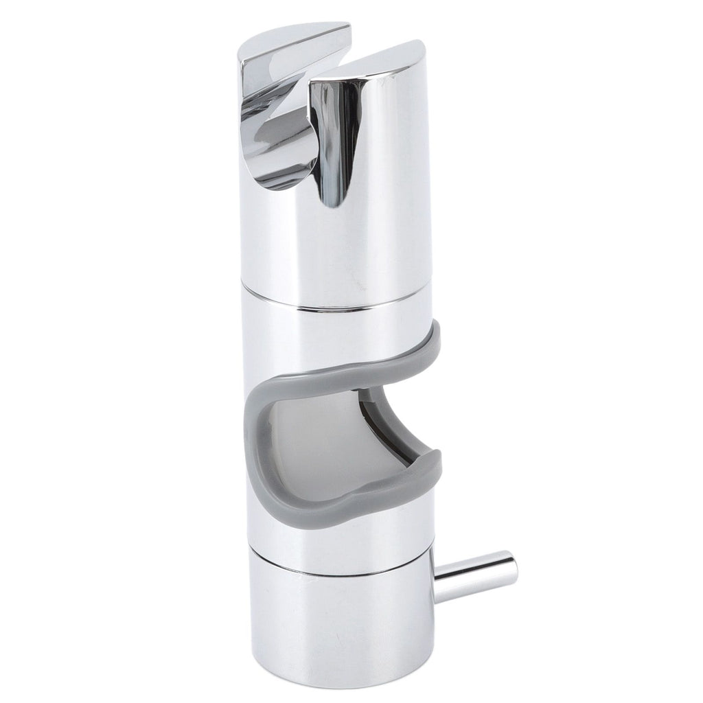 Shower Head Holder ABS Chromeplate Adjustable Anti Slip Shower Slide Rail Bar Holder for Bathroom