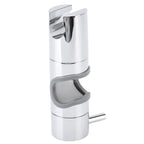 Shower Head Holder ABS Chromeplate Adjustable Anti Slip Shower Slide Rail Bar Holder for Bathroom