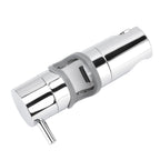 Shower Head Holder ABS Chromeplate Adjustable Anti Slip Shower Slide Rail Bar Holder for Bathroom