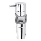 Shower Head Holder ABS Chromeplate Adjustable Anti Slip Shower Slide Rail Bar Holder for Bathroom