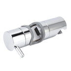 Shower Head Holder ABS Chromeplate Adjustable Anti Slip Shower Slide Rail Bar Holder for Bathroom