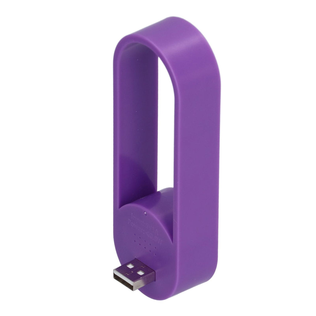 Car Air Purifier Negative Ion Plug in Smoke Removing USB Powered 5V for Home OfficePurple