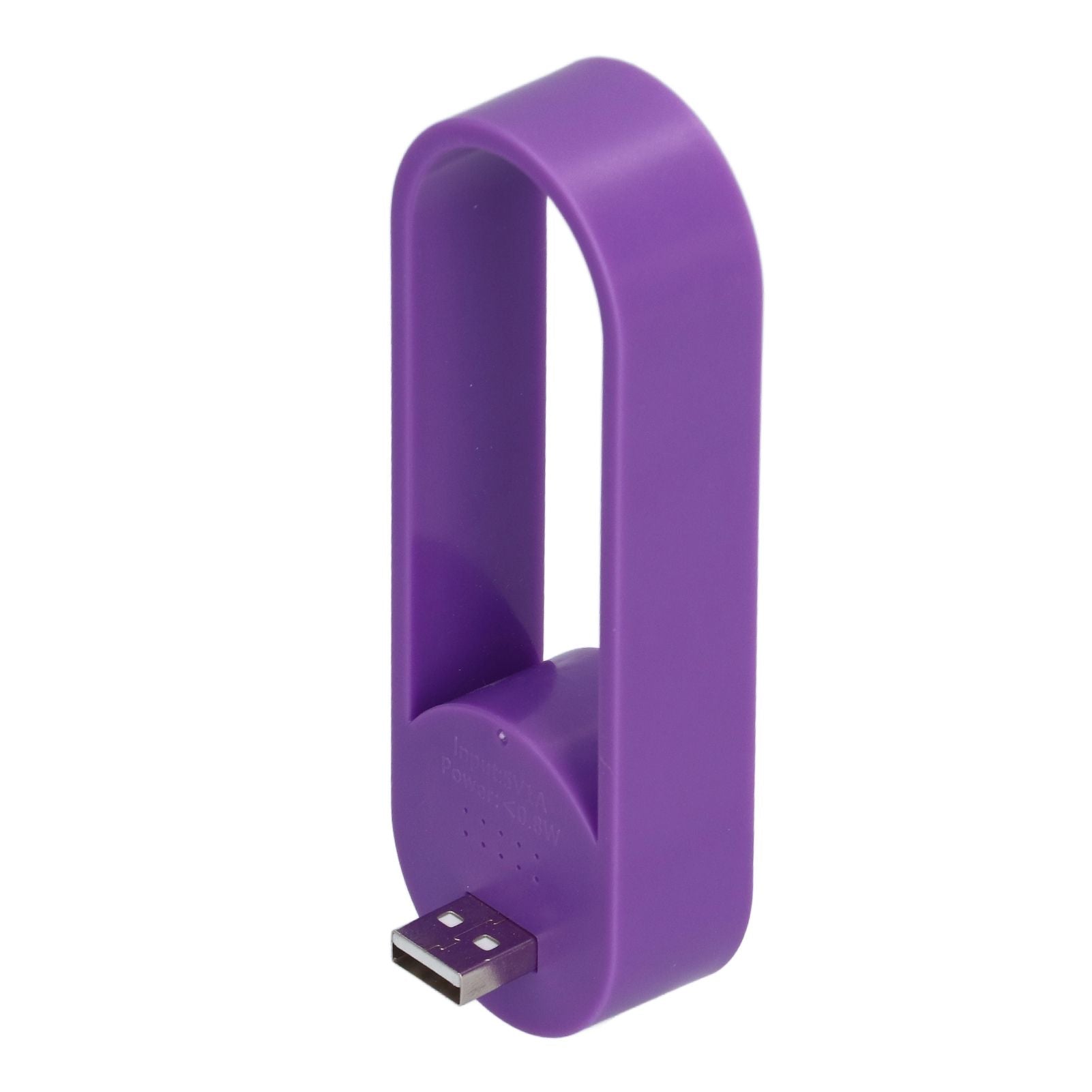 Car Air Purifier Negative Ion Plug in Smoke Removing USB Powered 5V for Home OfficePurple