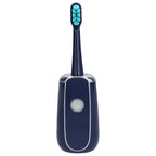 Electric Toothbrush Portable USB Charging IPX7 Waterproof Ultrasonic Toothbrush with Sterilization BoxBlue