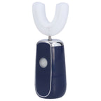 Electric Toothbrush Portable USB Charging IPX7 Waterproof Ultrasonic Toothbrush with Sterilization BoxBlue