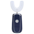 Electric Toothbrush Portable USB Charging IPX7 Waterproof Ultrasonic Toothbrush with Sterilization BoxBlue