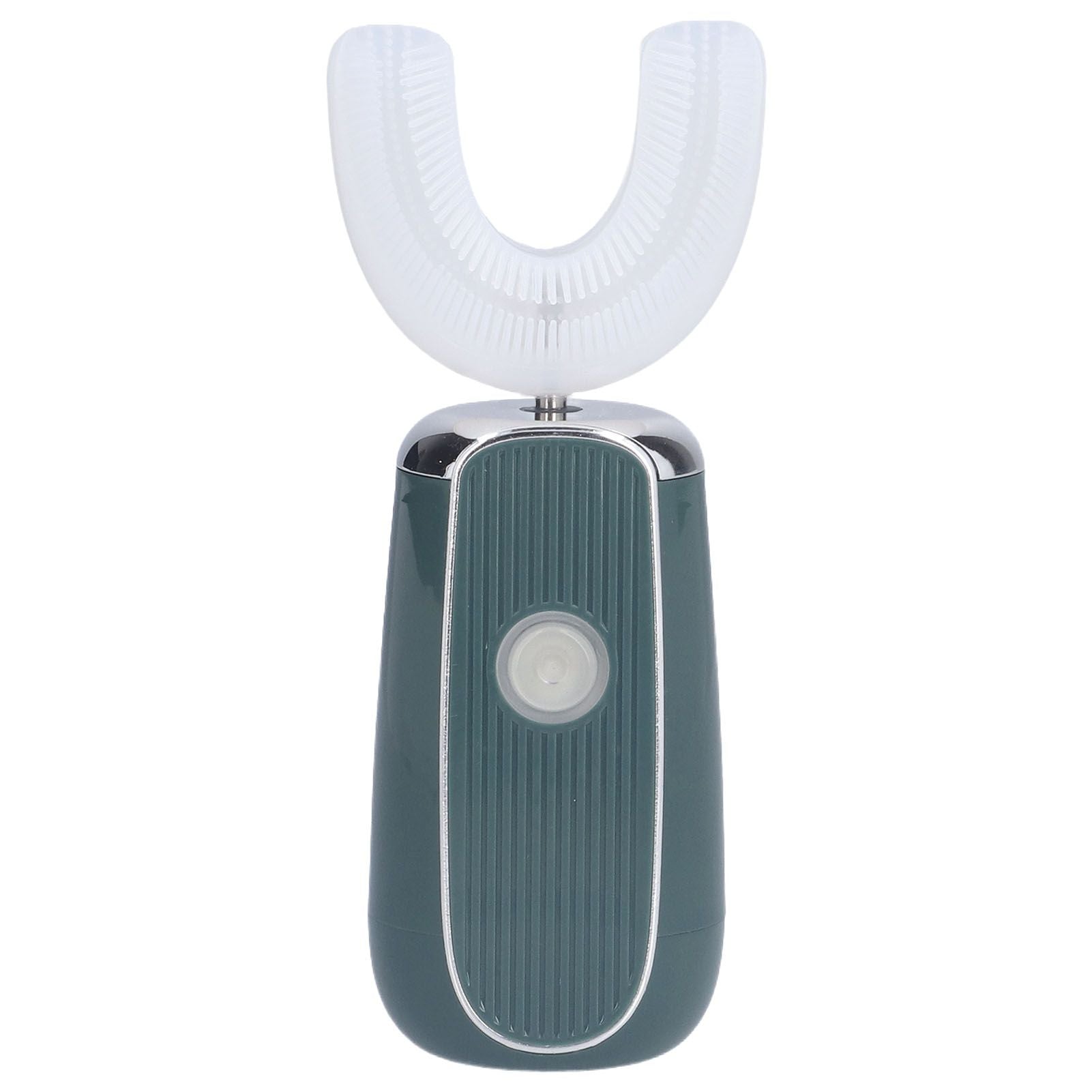 Electric Toothbrush Portable USB Charging IPX7 Waterproof Ultrasonic Toothbrush with Sterilization BoxGreen