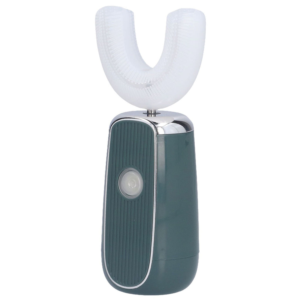 Electric Toothbrush Portable USB Charging IPX7 Waterproof Ultrasonic Toothbrush with Sterilization BoxGreen
