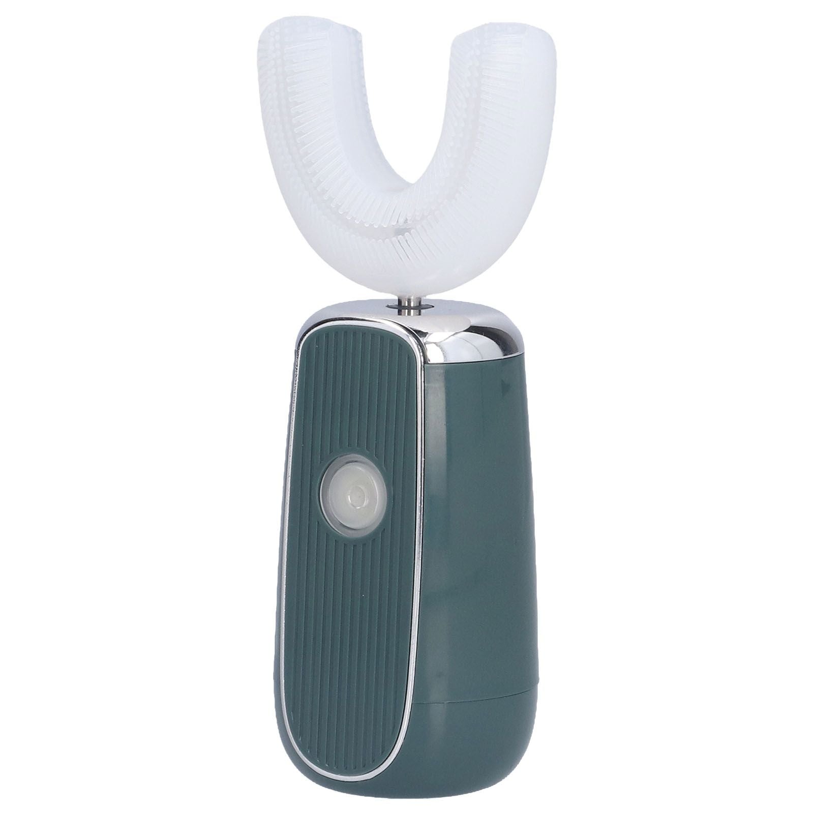 Electric Toothbrush Portable USB Charging IPX7 Waterproof Ultrasonic Toothbrush with Sterilization BoxGreen