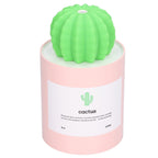 280ml Cactus Desktop Humidifier USB Power Supply Mute Nano Atomization HumidifierPink