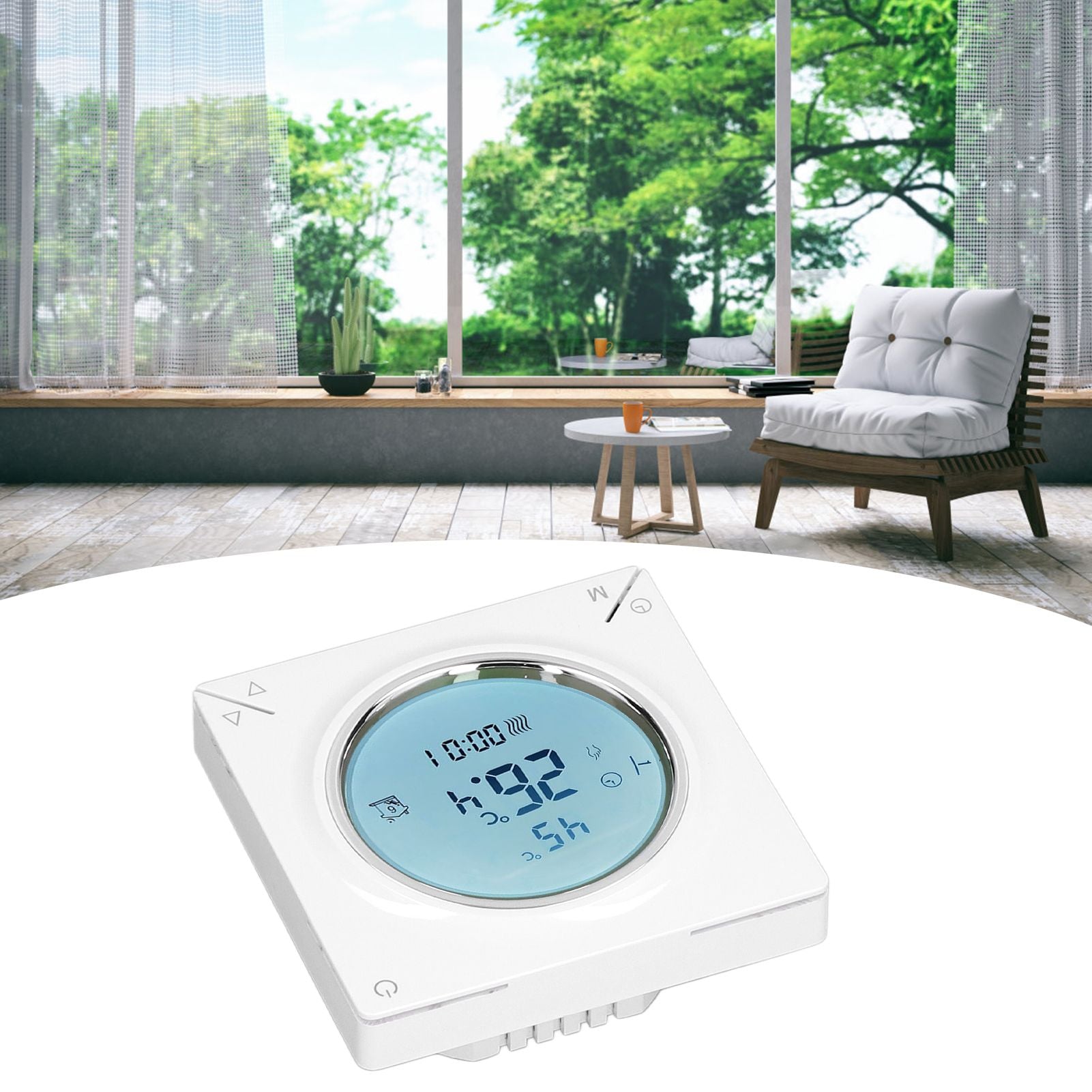 Thermostat NTC Thermistor LCD Screen High Accuracy Intelligent Control Flushbonading Temperature Controller AC220V