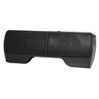 Laptop Speakers USB Powered Wired Monitor Soundbar Stereo Sound with Screen Clip for Monitor Notebook Tablets TV