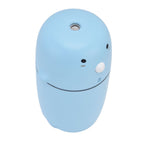 Air Humidifier Mini Cute 300ml 2 Modes USB Rechargeable Electric Cool Mist Purifier with USB Cable for Car Home OfficeBlue