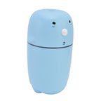 Air Humidifier Mini Cute 300ml 2 Modes USB Rechargeable Electric Cool Mist Purifier with USB Cable for Car Home OfficeBlue