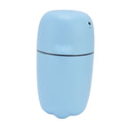 Air Humidifier Mini Cute 300ml 2 Modes USB Rechargeable Electric Cool Mist Purifier with USB Cable for Car Home OfficeBlue