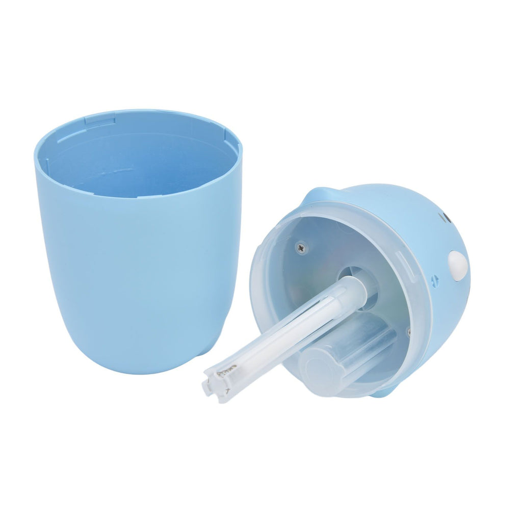 Air Humidifier Mini Cute 300ml 2 Modes USB Rechargeable Electric Cool Mist Purifier with USB Cable for Car Home OfficeBlue