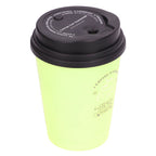 USB Humidifier 300ml Coffee Cup Low Noise Auto Off Compact Lightweight Space Saving Mini Humidifier for Car Home OfficeGreen