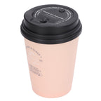 USB Humidifier 300ml Coffee Cup Low Noise Auto Off Compact Lightweight Space Saving Mini Humidifier for Car Home OfficePink
