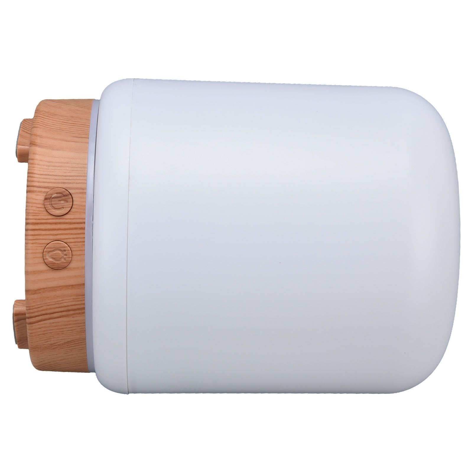 200ml Wood Grain Humidifier USB Powered Aroma Air Humidifier Night Light Humidifier for Bedroom Living Rooms Office