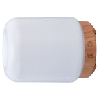 200ml Wood Grain Humidifier USB Powered Aroma Air Humidifier Night Light Humidifier for Bedroom Living Rooms Office