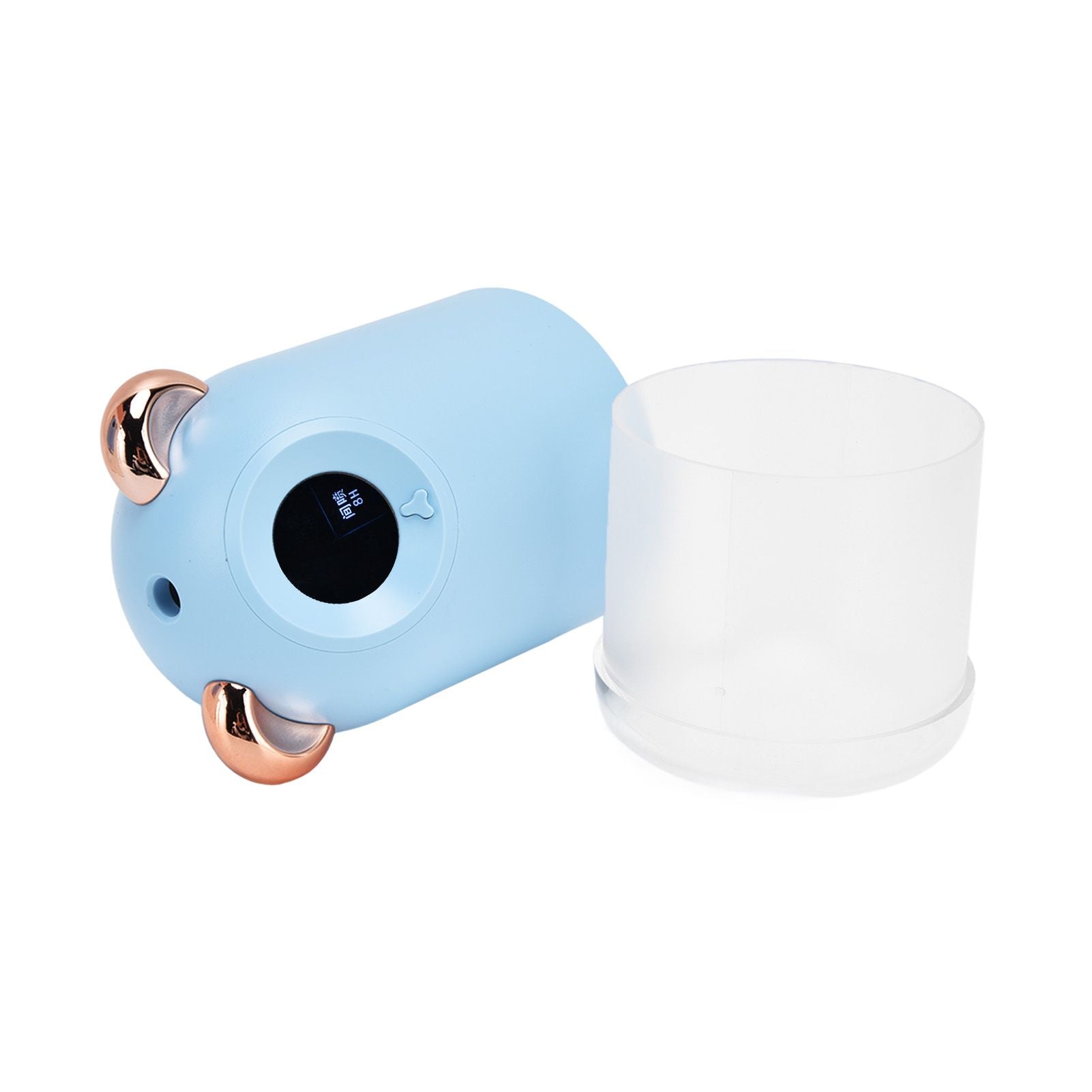 Mini Humidifier USB Charging 2 Modes Silent Portable Desk Air Humidifier with Night Light for Car Bedroom Office