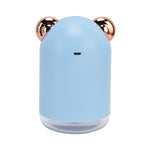 Mini Humidifier USB Charging 2 Modes Silent Portable Desk Air Humidifier with Night Light for Car Bedroom Office