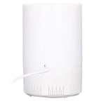 Desktop Air Purifier Intelligent USB Powered Ultra Quiet Negative Ion Air Purifier for Home Travel CarWhite