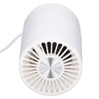 Desktop Air Purifier Intelligent USB Powered Ultra Quiet Negative Ion Air Purifier for Home Travel CarWhite