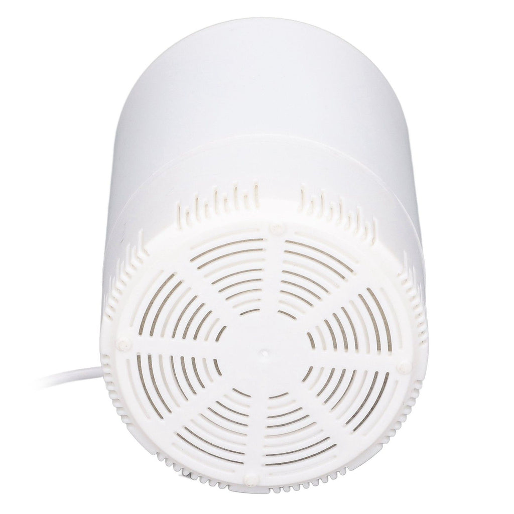Desktop Air Purifier Intelligent USB Powered Ultra Quiet Negative Ion Air Purifier for Home Travel CarWhite