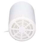 Desktop Air Purifier Intelligent USB Powered Ultra Quiet Negative Ion Air Purifier for Home Travel CarWhite
