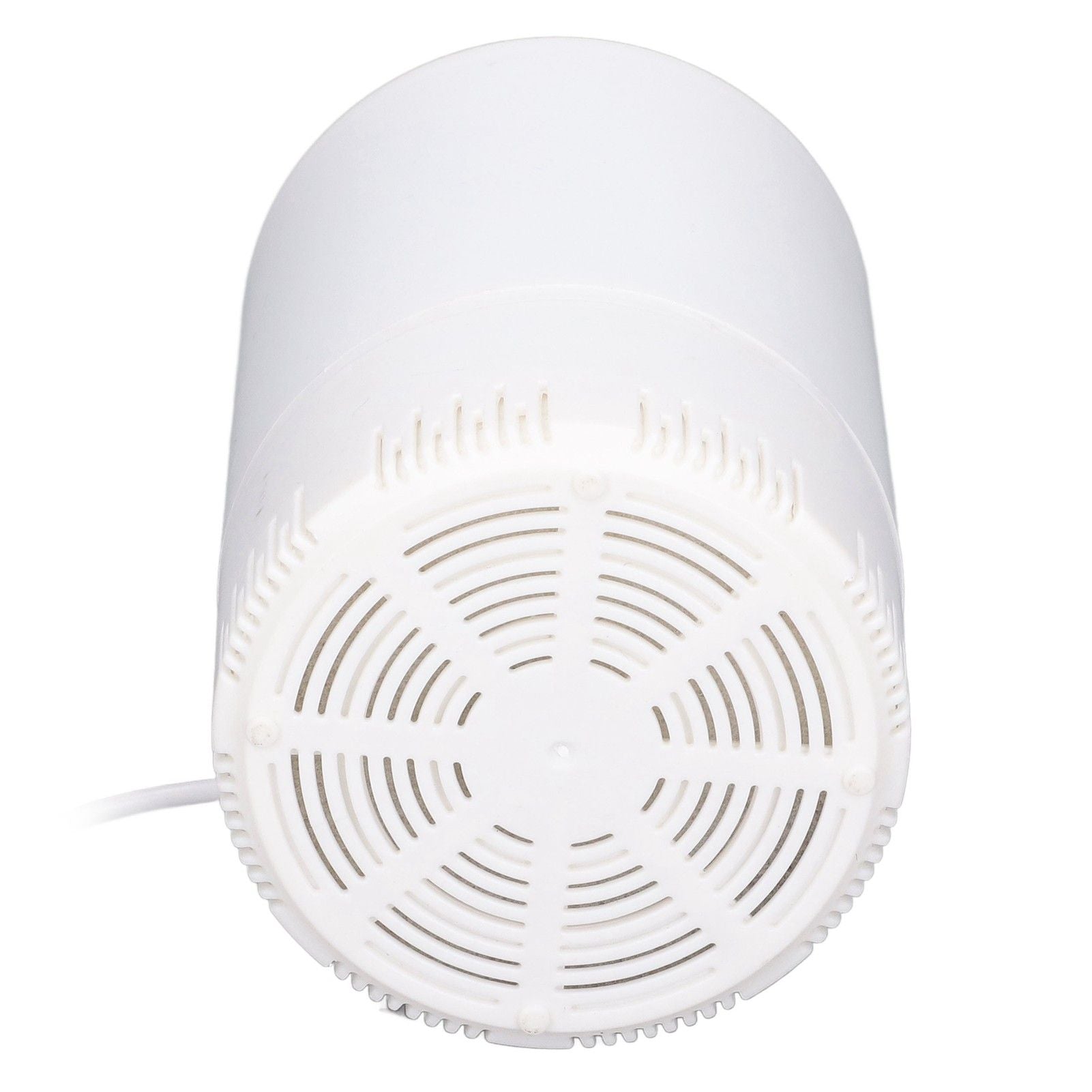 Desktop Air Purifier Intelligent USB Powered Ultra Quiet Negative Ion Air Purifier for Home Travel CarWhite