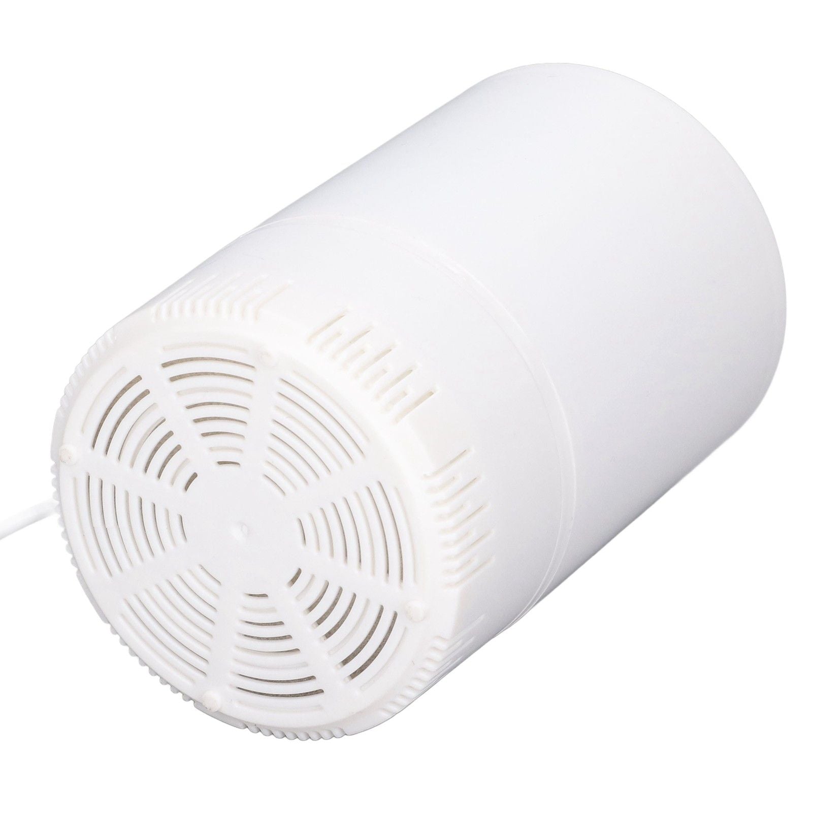 Desktop Air Purifier Intelligent USB Powered Ultra Quiet Negative Ion Air Purifier for Home Travel CarWhite