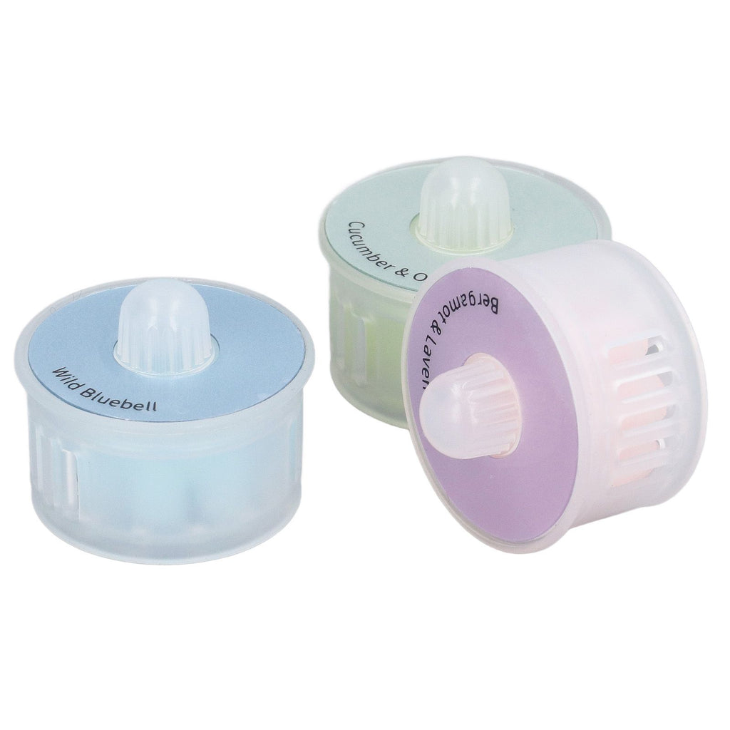 3Pcs Robot Cleaner Fragrance Capsule Air Frenshener Accessory Wild Bluebell Bergamot and Lavendar Cucumber and Oak for T9 AIVI