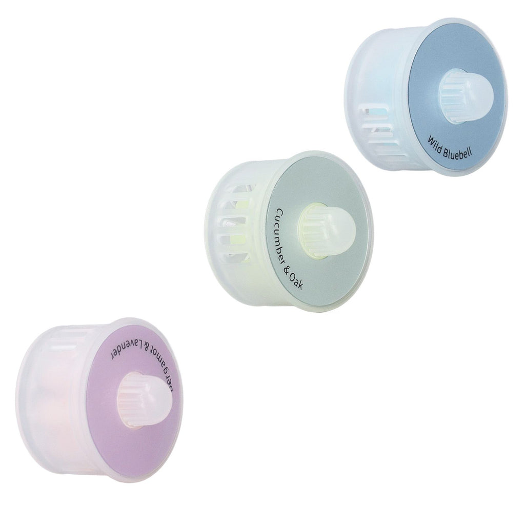 3Pcs Robot Cleaner Fragrance Capsule Air Frenshener Accessory Wild Bluebell Bergamot and Lavendar Cucumber and Oak for T9 AIVI