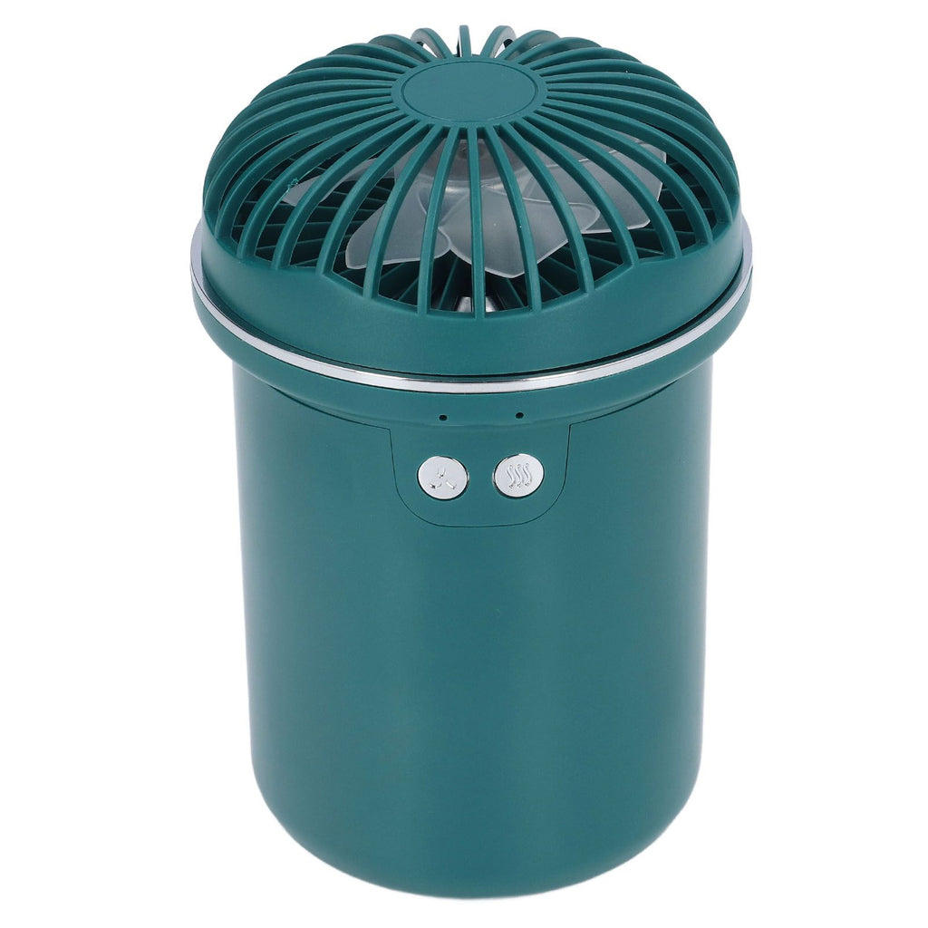 5V 5W Fan Humidifier 2 in 1 Desktop Humidifiers USB Charging 35ML Fog Output 280ml Multifunctional Fan for Desktop Office