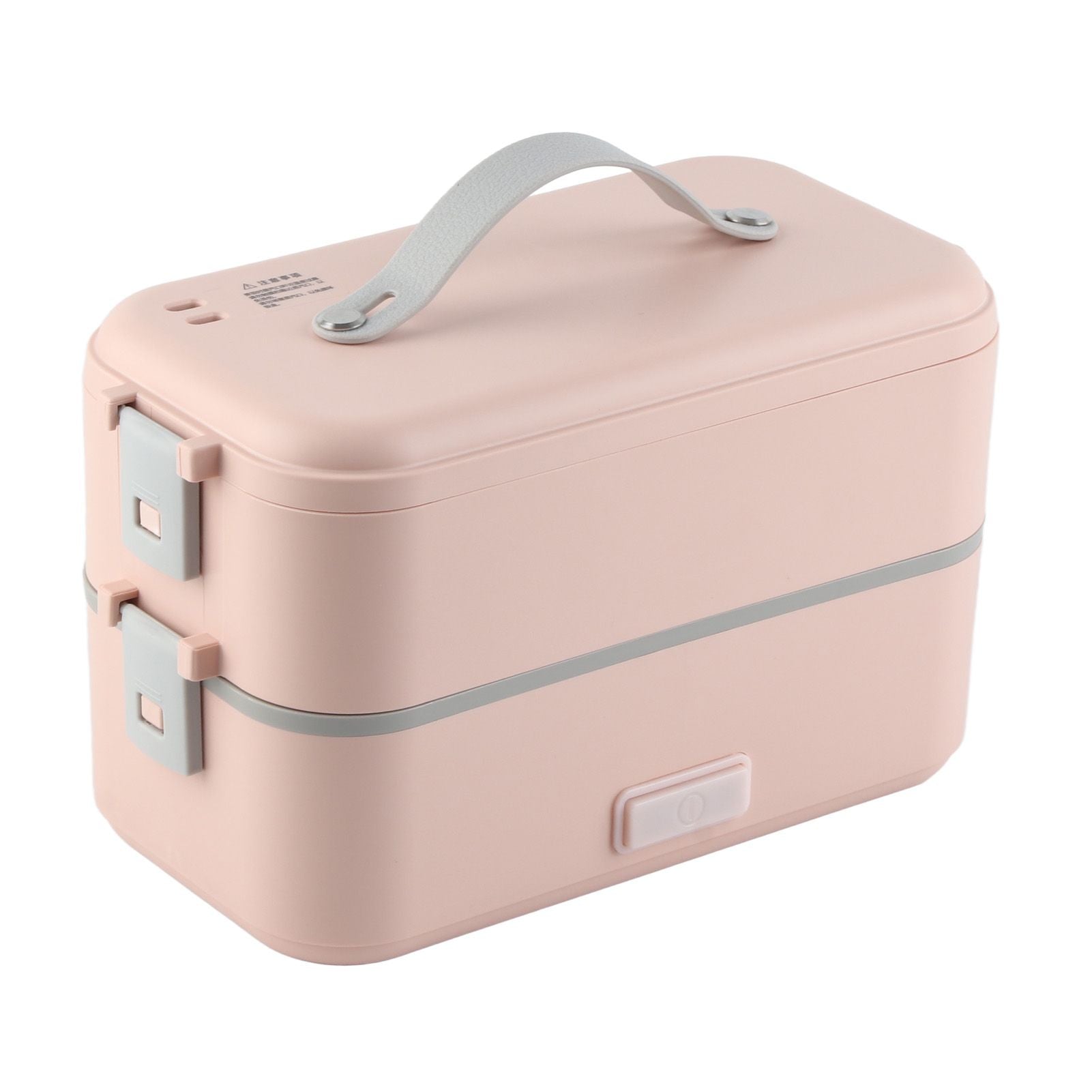 Electric Lunch Box Plug in Double Layer Stainless Steel Steaming Insulation Portable Food Warmer 300W 220V CN Plug
