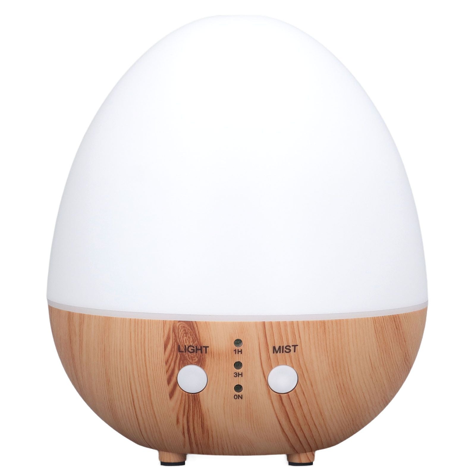 250ml Essential Oil Diffuser Automatic Shut Off 35db Low Noise USB Powered Wooden Humidifier with Night Light for Bedroom