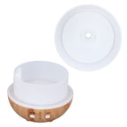 250ml Essential Oil Diffuser Automatic Shut Off 35db Low Noise USB Powered Wooden Humidifier with Night Light for Bedroom