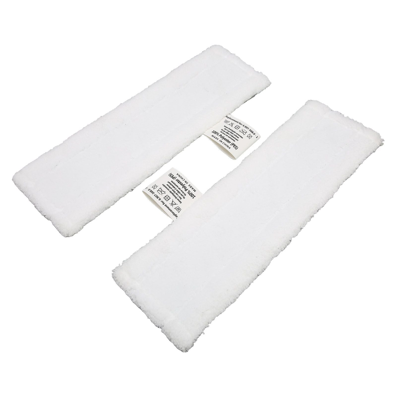 2PCS Steam Cleaner Pads Appliable for Karcher SC1 SC2 SC3 SC4 SC5 Replacement Pads for Floor Steam Cleaner