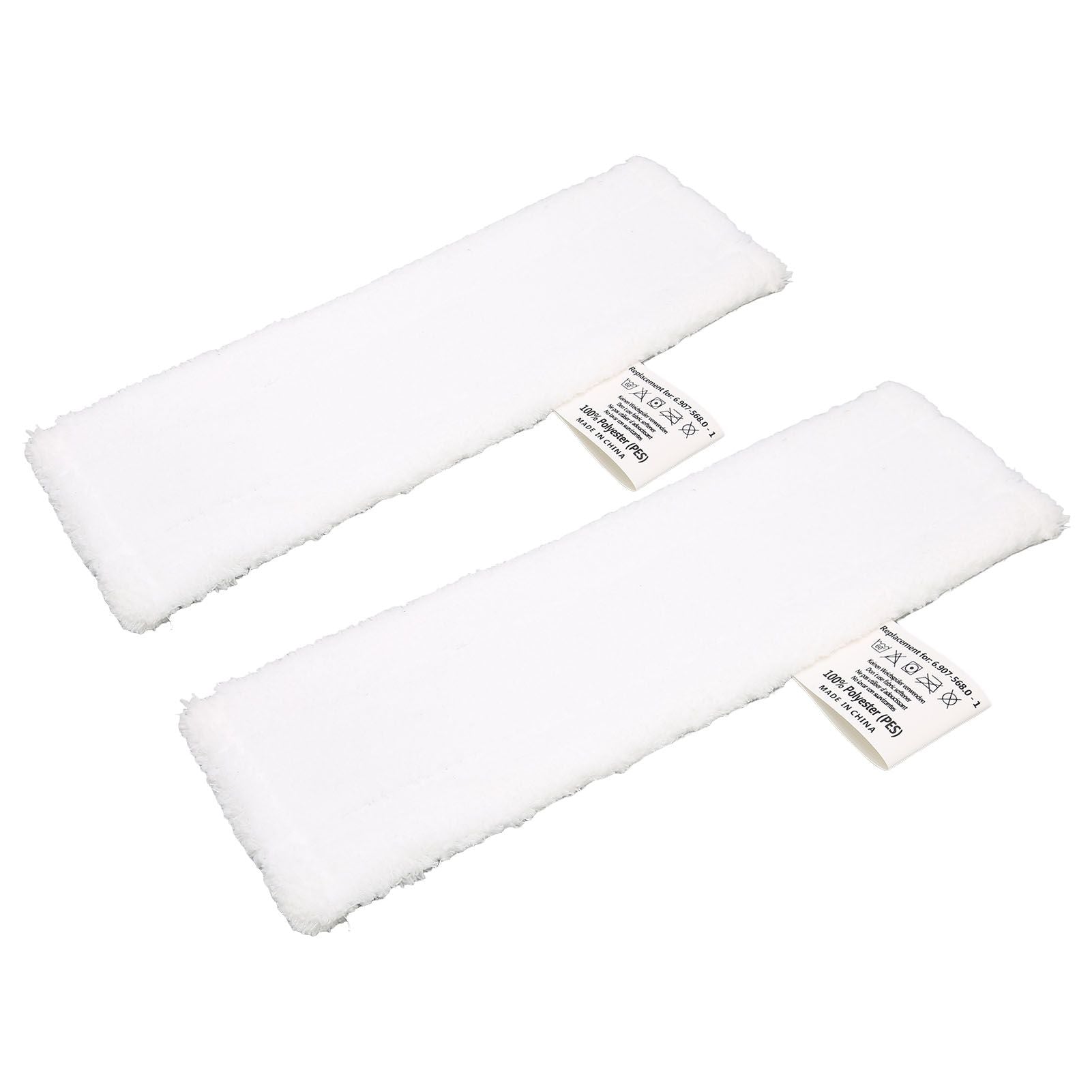 2PCS Steam Cleaner Pads Appliable for Karcher SC1 SC2 SC3 SC4 SC5 Replacement Pads for Floor Steam Cleaner